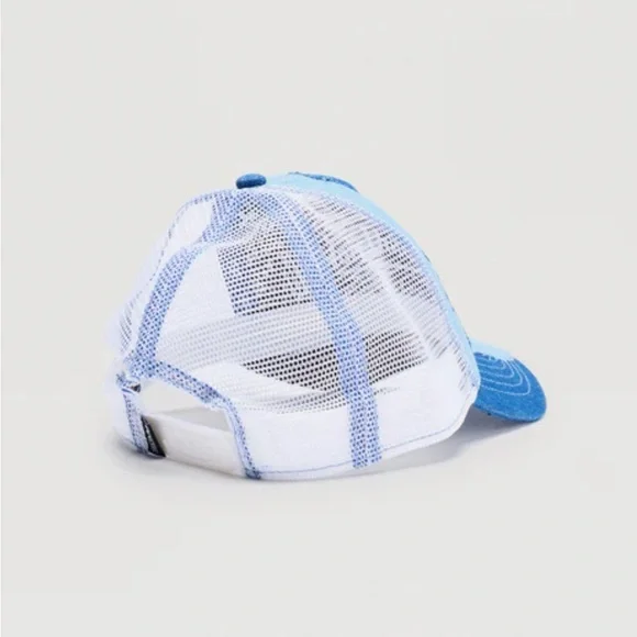 Von Dutch Denim Blue Cap with Zipper - Picture 2 of 2